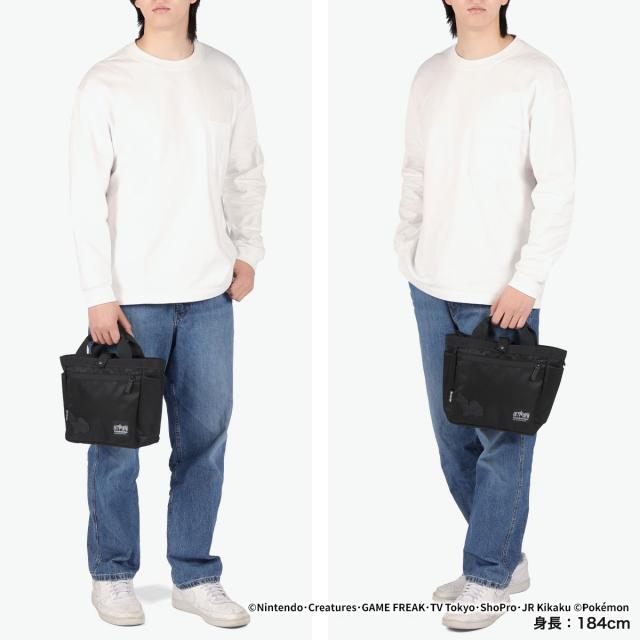 【商品レビューで＋5％】【日本正規品】 マンハッタンポーテージブラックレーベル トートバッグ 小さめ Manhattan Portage BLACK LABEL A5 MP1358TWLBLPKMN_6