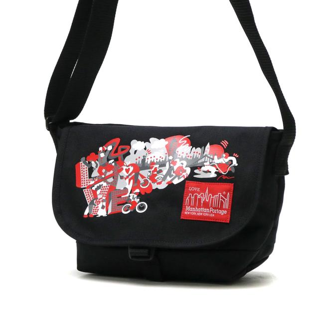 【商品レビューで＋5％】【日本正規品】マンハッタンポーテージ ショルダーバッグ Manhattan Portage 小さい 斜めがけ B5 MP1605JRART23の通販は