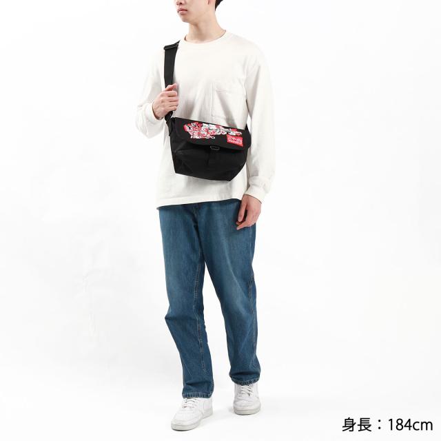 【商品レビューで＋5％】【日本正規品】マンハッタンポーテージ ショルダーバッグ Manhattan Portage 小さい 斜めがけ B5 MP1605JRART23の通販は