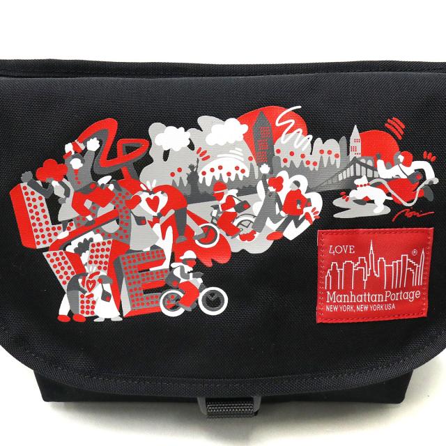 【商品レビューで＋5％】【日本正規品】マンハッタンポーテージ ショルダーバッグ Manhattan Portage 小さい 斜めがけ B5 MP1605JRART23の通販は