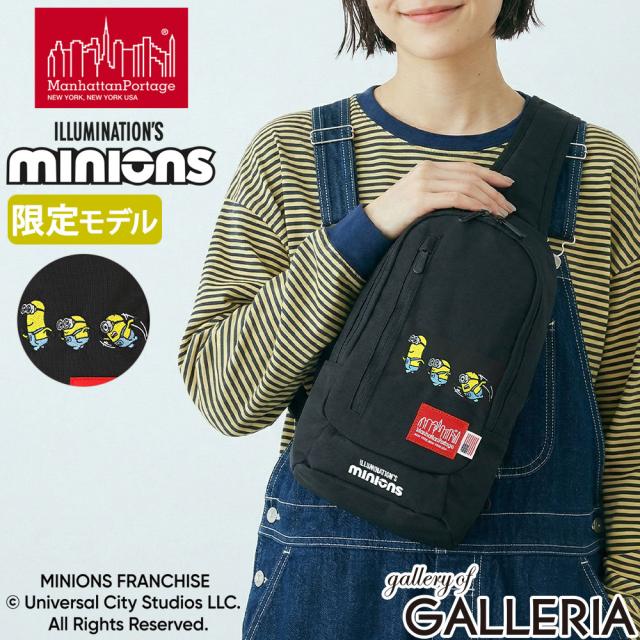 最大30%還元★6/13限定｜【5％OFFクーポン】【商品レビューで＋5％】【日本正規品】 マンハッタンポーテージ ボディバッグ A5 バッグ 限定 コラボ ミニオンズ MINIONS MP1927MNOS