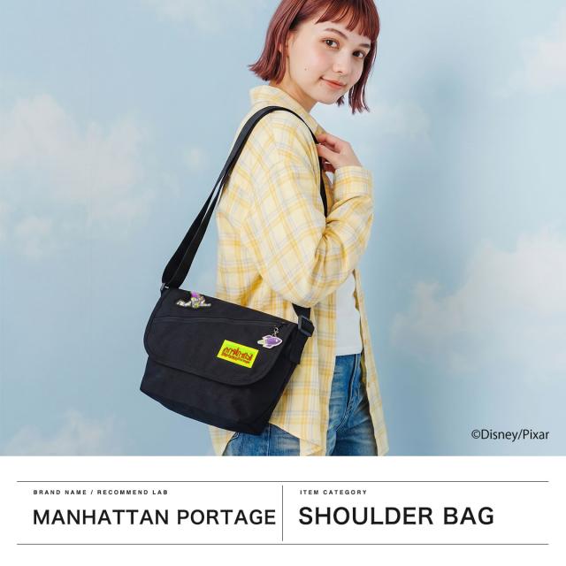 最大30%還元★5/3限定｜【5％OFFクーポン】【商品レビューで＋5％】【日本正規品】 マンハッタンポーテージ メッセンジャーバッグ Manhattan Portage ディズニー トイストーリー 限定 数量限定 MP1605JRMGNTTOYBZ_1