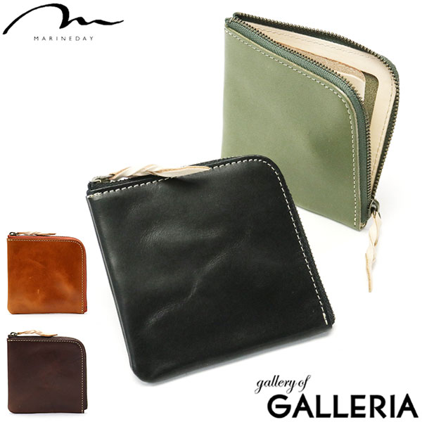 【商品レビューで＋5％】マリンデイ 財布 コインケース レディース 革 本革 牛革 栃木レザー ブランド MARINEDAY 薄型 日本製 AGE3の通販は 5,581円