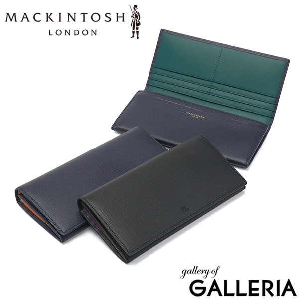 【商品レビューで＋5％】マッキントッシュ ロンドン 長財布 薄い MACKINTOSH LONDON 大容量 ブランド 本革 かぶせ 薄型 小銭入れ カード収納 軽量 EM WMKL6060087
