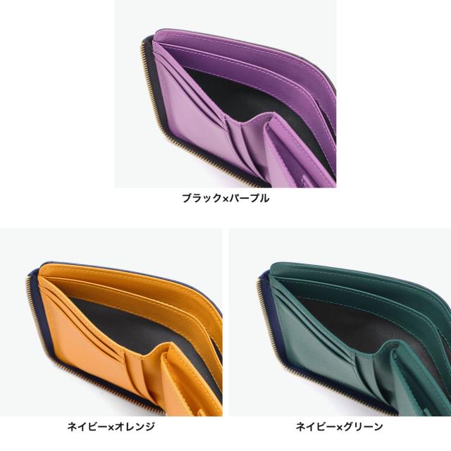 【商いもの文芸評論で＋5％】マッキントッシュ 大ロンドン 二つ折り紙入れ メンズ レディース BOX型御釣り入れ MACKINTOSH LONDON 御釣り入れあり L字ジッパー EM WMKL6060089