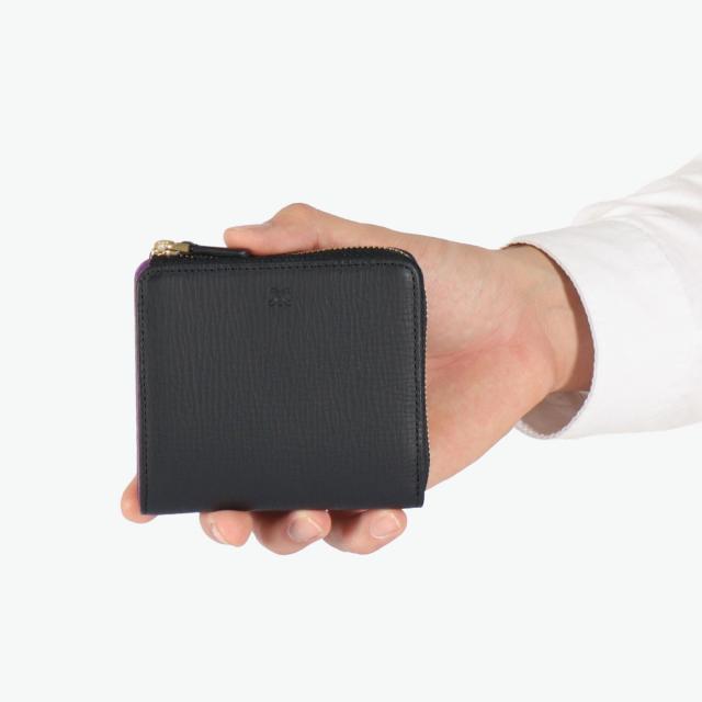 【商いもの文芸評論で＋5％】マッキントッシュ 大ロンドン 二つ折り紙入れ メンズ レディース BOX型御釣り入れ MACKINTOSH LONDON 御釣り入れあり L字ジッパー EM WMKL6060089