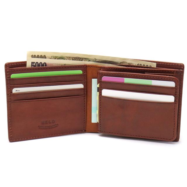商品レビューで＋5％】ネルド 財布 二つ折り財布 本革 NELD ブランド