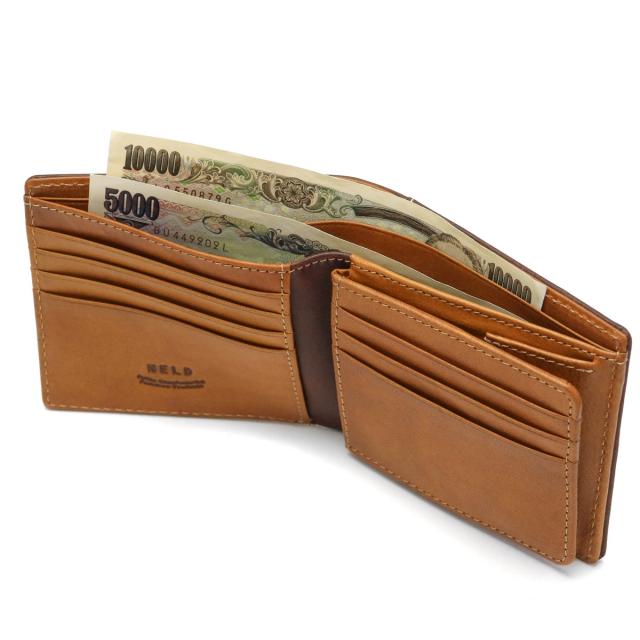 商品レビューで＋5％】ネルド 財布 二つ折り財布 本革 NELD ブランド