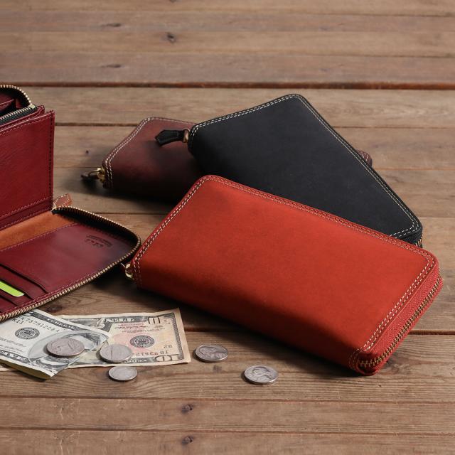 商品レビューで＋5％】ネルド 財布 長財布 本革 ブランド NELD 大容量