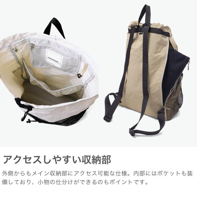 最大21%還元★6/13限定｜【5％OFFクーポン】【商品レビューで＋5％】【日本正規品】 ネイキドニス リュック ナップサック メンズ レディース NEIKIDNIS 軽量 軽い AERO LITE BACKPACK NB45ABG020_3