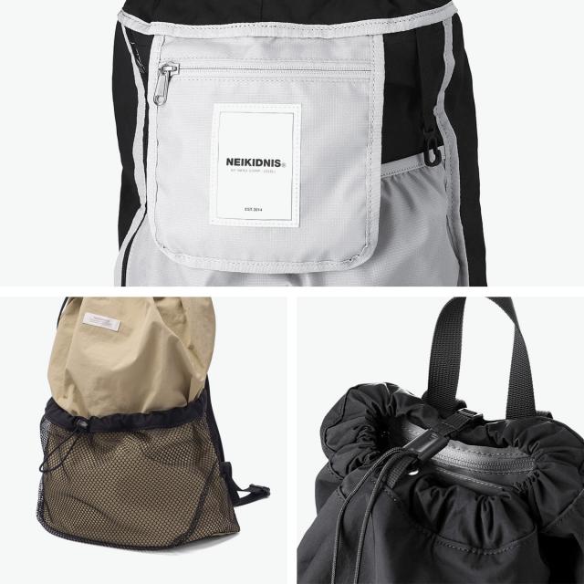 最大21%還元★6/13限定｜【5％OFFクーポン】【商品レビューで＋5％】【日本正規品】 ネイキドニス リュック ナップサック メンズ レディース NEIKIDNIS 軽量 軽い AERO LITE BACKPACK NB45ABG020_4