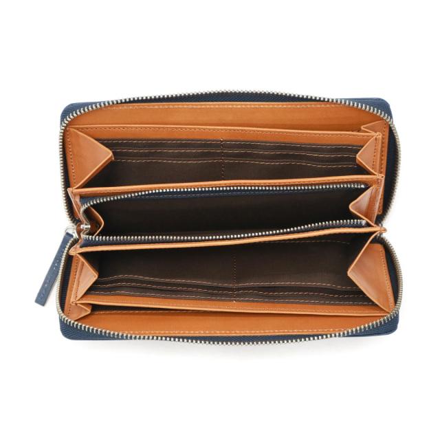 【商品レビューで＋5％】ネルド 財布 長財布 メンズ レディース NELD 本革 牛革 レザー 大容量 小銭入れ カード入れ カード ブランド ラウンドファスナー 日本製 BOTANICAL AN291_12