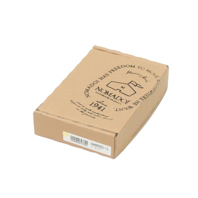 【商品レビューで＋5％】ノマドイ 二つ折り財布 メンズ レディース 財布 NOMADOI ブランド 大人 本革 二つ折り ミニ 折財布 BOX型小銭入れ Indiana 縦型折り財布 NAMW5NS3_19