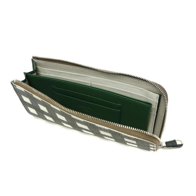 最大30%還元★6/3限定｜【商品レビューで＋5％】ニュートラルグレイ 長財布 Neutral Gray クルーセ WALLET 財布 L字ファスナー 大容量 本革 日本製 1316-629_13