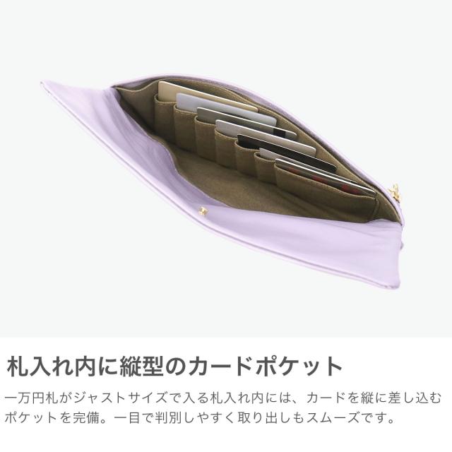 最大30%還元★6/3限定｜【商品レビューで＋5％】ニュートラルグレイ 財布 レディース Neutral Gray 長財布 本革 薄い かわいい 薄型 革 馬革 レザー かぶせ ロングウォレット 小銭入れあり カード カード入れ 多い おしゃれ 日本製 ハスキー 1015-666_3