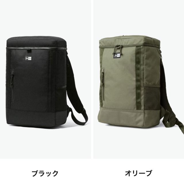 最大30%還元★5/3限定｜【5％OFFクーポン】【商品レビューで＋5％】【正規取扱店】 NEW ERA リュック 通学 ニューエラ 軽量 軽い PC ボックス型 バックパック Box Pack ロゴ A4 B4 25L ボックスパック ミディアム_7