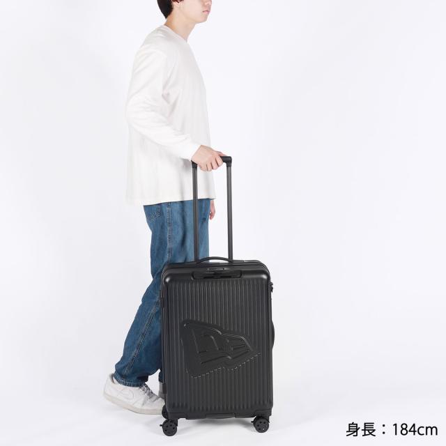 最大30%還元★5/3限定｜【5％OFFクーポン】【商品レビューで＋5％】【正規品1年保証】ニューエラ スーツケース キャリーケース M NEW ERA 60L 66L 軽量 Wheel Carry Case 60-66L_2