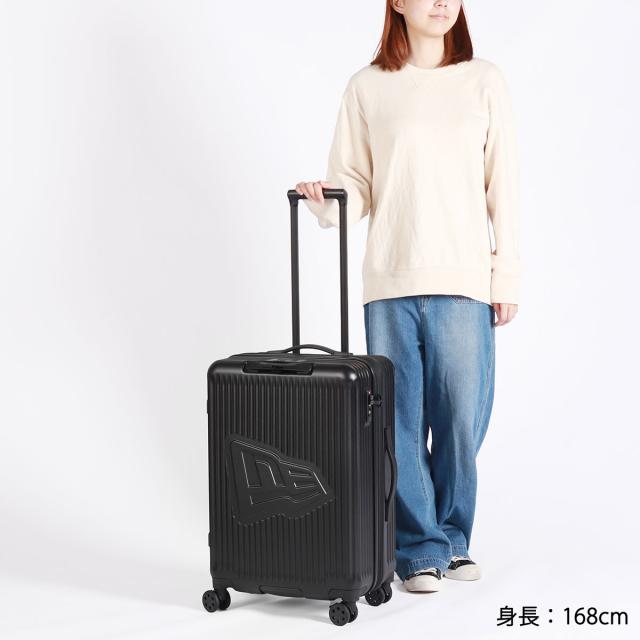 最大30%還元★5/3限定｜【5％OFFクーポン】【商品レビューで＋5％】【正規品1年保証】ニューエラ スーツケース キャリーケース M NEW ERA 60L 66L 軽量 Wheel Carry Case 60-66L_3