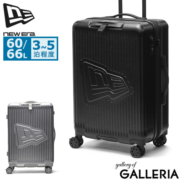 【商品レビューで＋5％】【正規品1年保証】ニューエラ スーツケース キャリーケース M NEW ERA 60L 66L 軽量 Wheel Carry Case 60-66Lの通販は