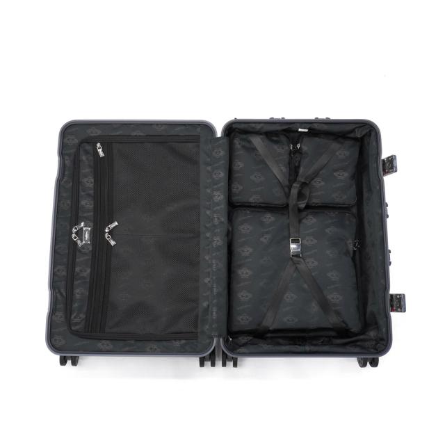 最大30%還元★5/3限定｜【5％OFFクーポン】【商品レビューで＋5％】【正規品10年保証】オロビアンコ スーツケース フレームタイプ Lサイズ Orobianco 7泊8日 シルバー アルミフレーム 71L MOVENZA 93143_15