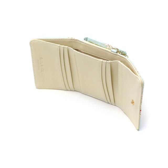 商品レビューで＋5％】ポールアンドジョーアクセソワ 三つ折り財布