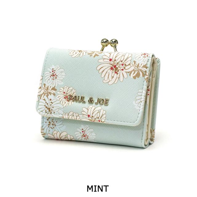 商品レビューで＋5％】ポールアンドジョーアクセソワ 三つ折り財布