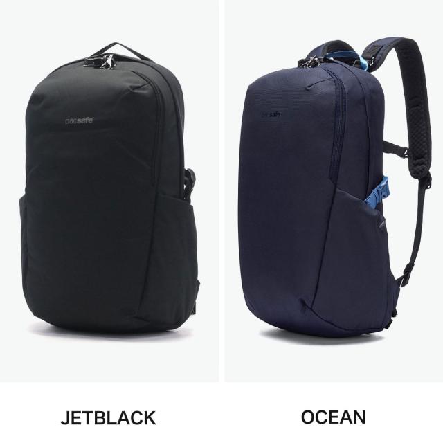 最大30%還元★6/13限定｜【5％OFFクーポン】【商品レビューで＋5％】パックセーフ リュック メンズ レディース pacsafe RFIDセーフ バックパック 大きめ ブランド 通勤 スキミング防止 防犯 旅行 24L 2層 A4 PC収納 13inch 撥水 V24_7