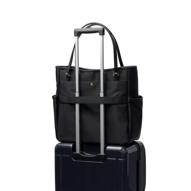 【5％OFFクーポン】【商品レビューで＋5％】プログレ トートバッグ バッグ PROGRES 女性 トート 横型 肩掛け 通勤 旅行 軽量 ファスナー 19L A4 PC収納 底鋲 自立 アリューヴ 20202_14