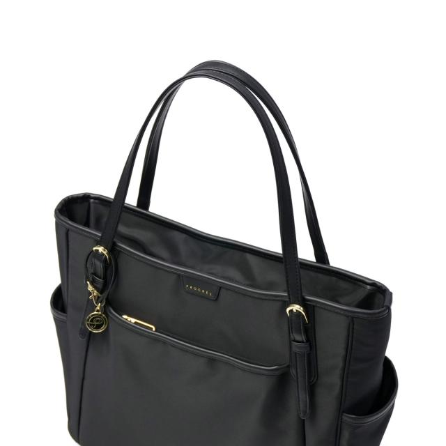 【5％OFFクーポン】【商品レビューで＋5％】プログレ トートバッグ バッグ PROGRES 女性 トート 横型 肩掛け 通勤 旅行 軽量 ファスナー 19L A4 PC収納 底鋲 自立 アリューヴ 20202_17