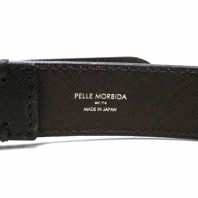 【商品レビューで＋5％】ペッレモルビダ ベルト メンズ PELLE MORBIDA 本革 カジュアル ブランド S M L XL ビジネス 革 Barca BAB001