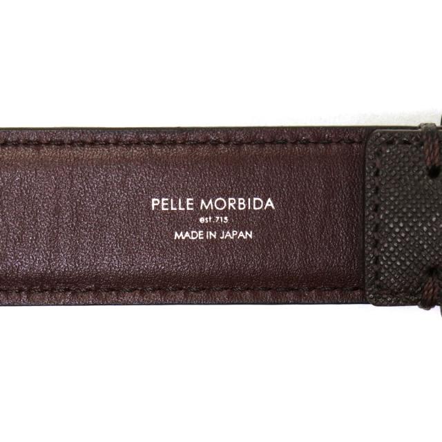 商品レビューで＋5％】ペッレモルビダ ベルト メンズ 本革 革 PELLE