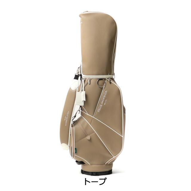 未使用 高級 PELLEMORBIDA ペッレモルビダ スタンドキャディバッグ PELLE MORBIDA 最大42%☆9/14迄 ペッレモルビダ キャディバッグ