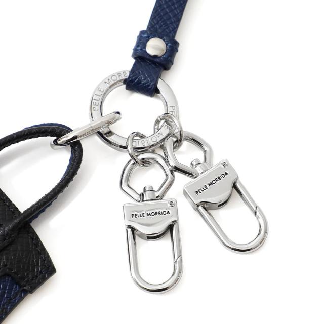 最大30%還元★6/13限定｜【商品レビューで＋5％】ペッレモルビダ キーホルダー 革 ブランド PELLE MORBIDA メンズ 鍵 本革 レザー ストラップ バルカ BAAC013_15