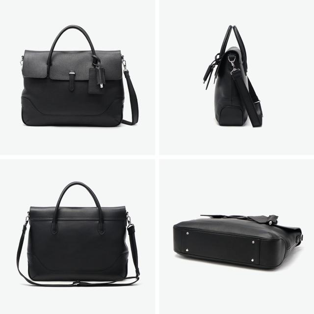 【商品レビューで＋5％】ペッレモルビダ ビジネスバッグ メンズ レディース 大容量 PELLE MORBIDA トート バッグ メイデン ビジネス 本革 通勤 ショルダー 自立 日本製 2WAY B4 Maiden Voyage フラップビジネスバッグ MB085_5