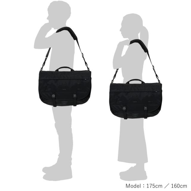 ポーター モノクローム メッセンジャーバッグ 755-19846 PORTER MONOCHROME MESSENGER BAG