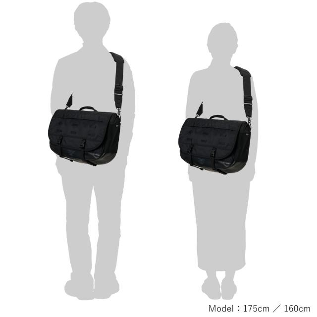 ポーター モノクローム メッセンジャーバッグ 755-19846 PORTER MONOCHROME MESSENGER BAG