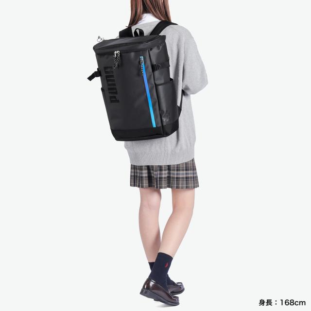 【商品レビューで＋5％】プーマ リュック メンズ レディース 大容量 通学 PUMA スクールリュック リュックサック 軽い PC収納 33L 15.6inch アポロン デイパック J20356