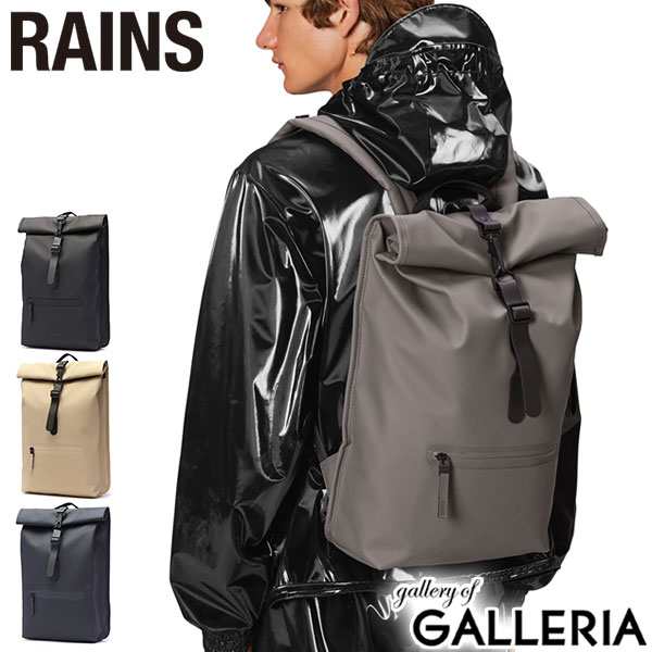 【商品レビューで＋5％】レインズ リュック メンズ レディース 通学 RAINS ブランド 撥水 ビジネス 軽量 B4 A4 Rolltop Rucksack 13320