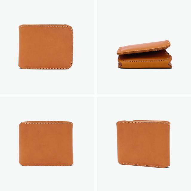 【商品レビューで＋5％】【正規取扱店】レッドムーン 二つ折り財布 メンズ レディース REDMOON 財布 本革 レザー 札 札入れ 小銭 MID LINE ショートウォレット 2000-M-MID_6