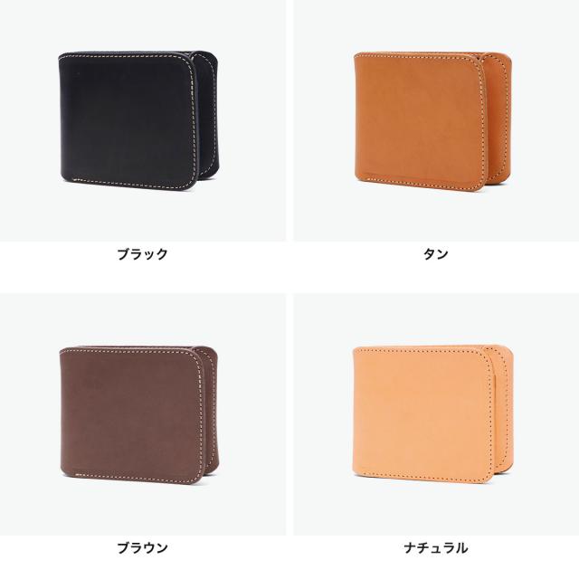【商品レビューで＋5％】【正規取扱店】レッドムーン 二つ折り財布 メンズ レディース REDMOON 財布 本革 レザー 札 札入れ 小銭 MID LINE ショートウォレット 2000-M-MID_7