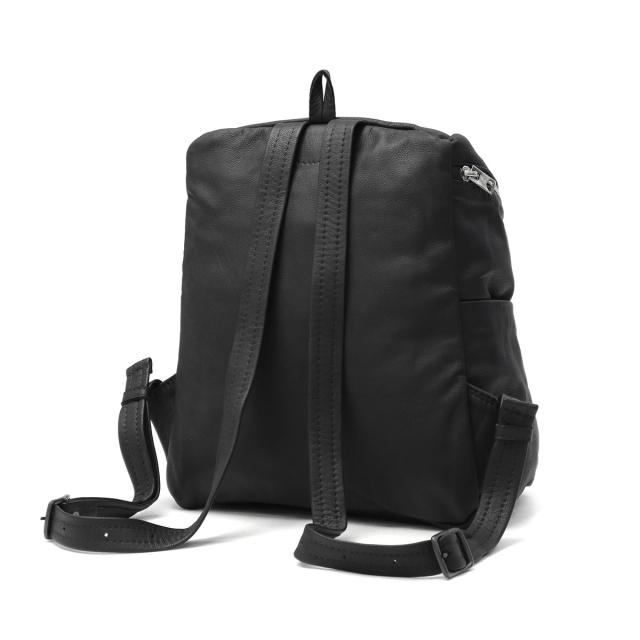 【5％OFFクーポン】【商品レビューで＋5％】REN リュック レディース レン バッグ カバン 軽量 小さめ おしゃれ きれいめ ナチュラル リュックサック 本革 やぎ革 レザー A5 bare ベアー 1-11-35665_8