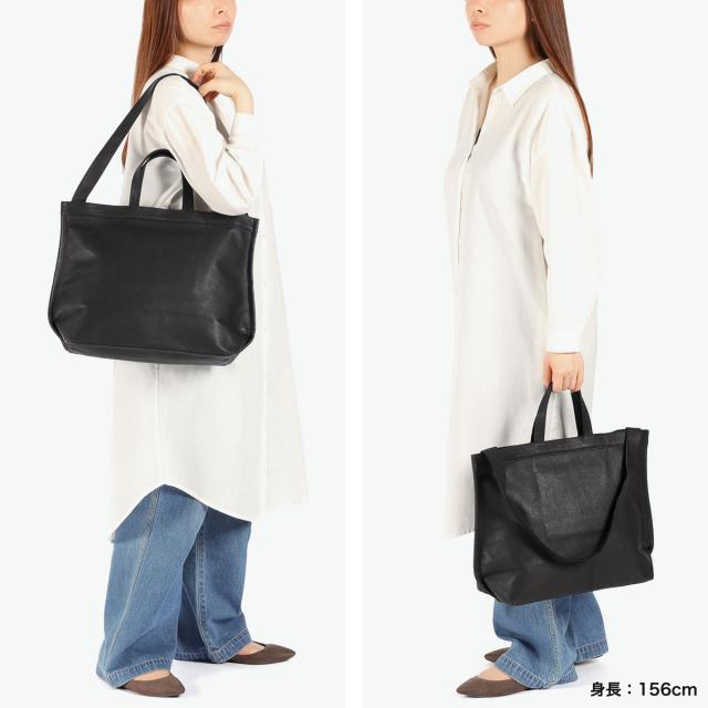【商品レビューで＋5％】REN トートバッグ レディース 大きめ ファスナー付き A4 レン バッグ レザー カバン ブランド 2WAY トート 肩掛け 手持ち 革 HALLIE 1-30-20202_7