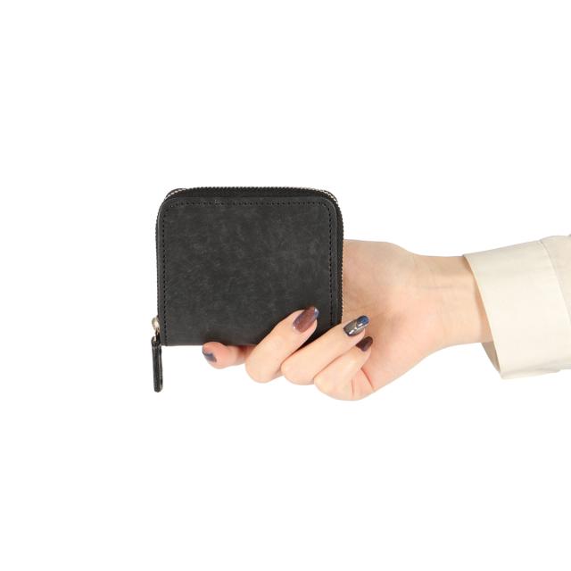【商品レビューで＋5％】ステッチアンドソー 二つ折り財布 レディース 札 小銭 ブランド ファスナー StitchandSew 財布 かわいい 本革 大人 日本製 小さなお財布 VS104_7