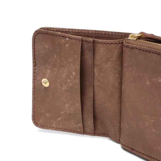 【商品レビューで＋5％】ステッチアンドソー 二つ折り財布 レディース 札 小銭 ブランド ファスナー StitchandSew 財布 かわいい 本革 大人 日本製 小さなお財布 VS104_15