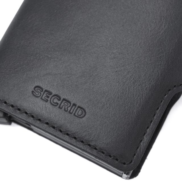 【商品レビューで＋5％】【正規品2年保証】セクリッド 財布 二つ折 SECRID ミニウォレット スキミング防止 RFID 本革 カードプロテクター TWINWALLET VINTAGE TV_16