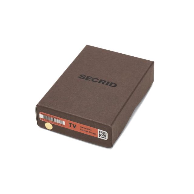 【商品レビューで＋5％】【正規品2年保証】セクリッド 財布 二つ折 SECRID ミニウォレット スキミング防止 RFID 本革 カードプロテクター TWINWALLET VINTAGE TV_17