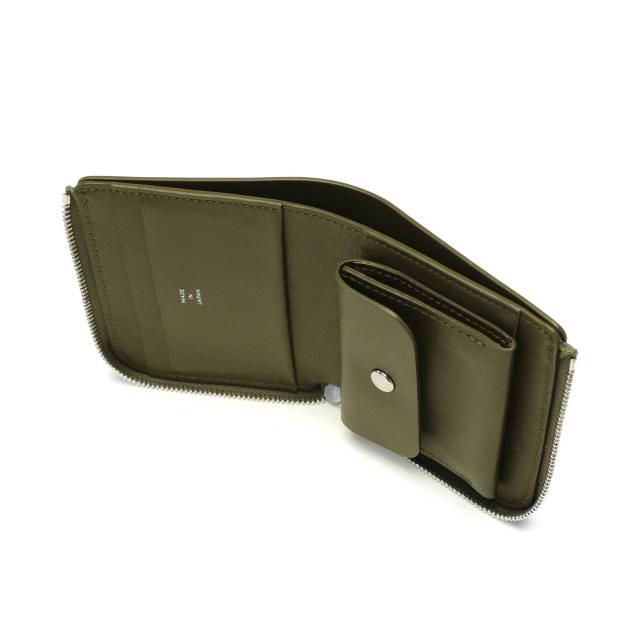【商いもの文芸評論で＋5％】【大売り出し40%OFF】標準尺度支給 紙入れ STANDARD SUPPLY PAL HALF ZIP WALLET 二つ折り L字ジッパー 本革 御釣り入れ 日本製