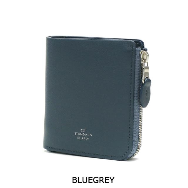 【商いもの文芸評論で＋5％】【大売り出し40%OFF】標準尺度支給 紙入れ STANDARD SUPPLY PAL HALF ZIP WALLET 二つ折り L字ジッパー 本革 御釣り入れ 日本製