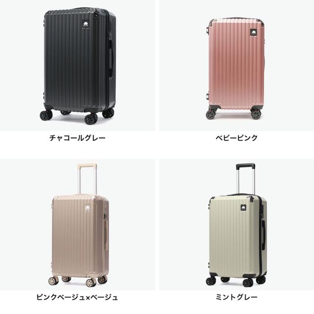 最大30%還元★5/3限定｜【5％OFFクーポン】【商品レビューで＋5％】【正規品1年保証】スカンジナビアンフォレスト スーツケース Mサイズ M SCANDINAVIAN FOREST キャリーケース ストッパー付き TSロック 63L SFRS-2401-M_8