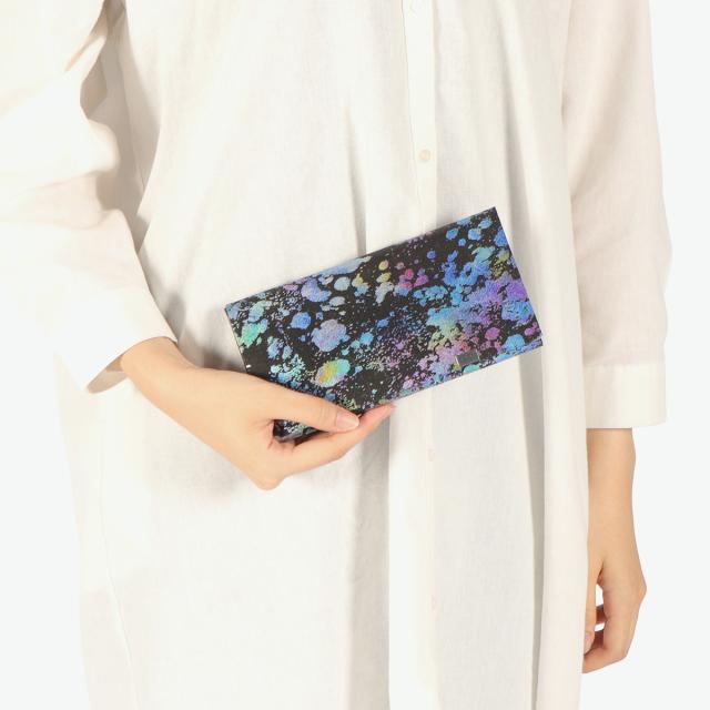 【商品レビューで＋5％】所作 財布 メンズ レディース Shosa 長財布 ブランド 本革 レザー 革 薄い ロングウォレット おしゃれ コンパクト 軽い カード入れ 日本製 オーロラ Aurora ロングウォレット_9